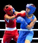 Четвертьфиналы женщин-боксеров из России
