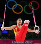 Командный финал у спортивных гимнастов