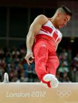 Командный финал у спортивных гимнастов