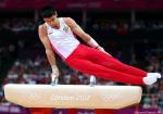 Командный финал у спортивных гимнастов