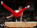 Командный финал у спортивных гимнастов