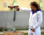 Розыгрыш медалей в женском пистолете