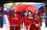 ЧМ-2012. Сборная России празднует победу