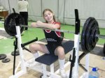 Десятилетняя девочка выполнила норматив взрослого разряда по жиму штанги лежа