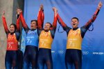 Российские саночники завоевали серебро в эстафете на Олимпийских играх 2014