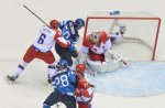Отчет матча Финляндия - Россия хоккейного турнира на Олимпийских Играх 2014