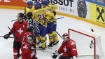 Отчет о матче Швейцария - Швеция ЧМ-2016 по хоккею