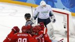 Отчет матча Россия - Словения Олимпийского хоккейного турнира 2018 в Пхёчхане