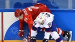 Отчет матча Россия - Норвегия 1/4 финала Олимпийского хоккейного турнира 2018 в Пхёчхане